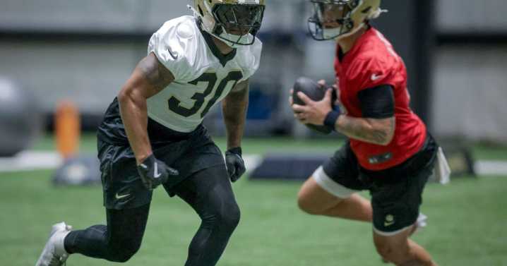 Saints OTA observations: After Alvin Kamara, running back competition is wide open