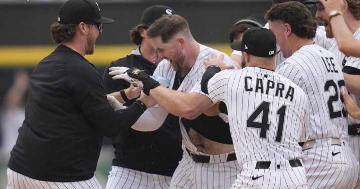 Tim Elko delivers walk-off RBI single in the 10th to help White Sox beat AL