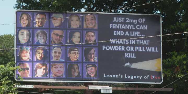 Five Points billboard unveiled for victims of Fentanyl, advocates call for more legislation