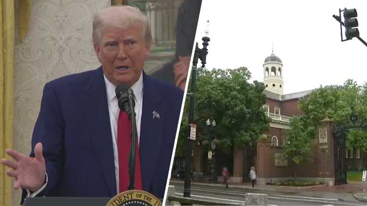 Harvard-Trump battle update: University sues over foreign students – NBC Boston