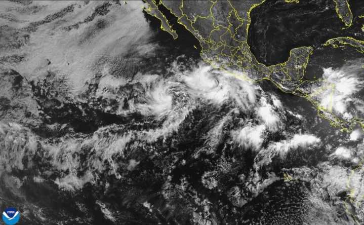 Tropical Storm Barbara strengthens off Mexico's Pacific coast, bringing heavy rain