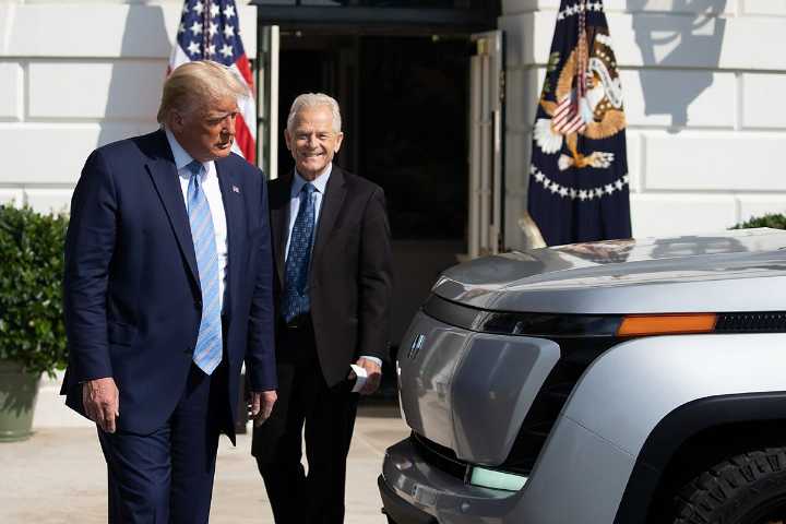 The incredible shrinking president