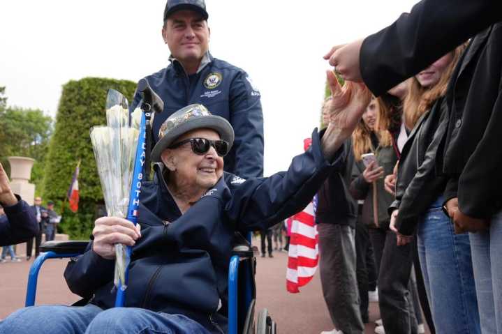 WWII vets are rock stars in France while remembering D