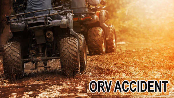 Juvenile airlifted after ORV accident