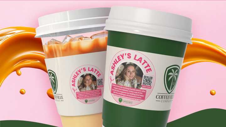 Coffeeville Company to launch fundraising drink for thyroid cancer patient