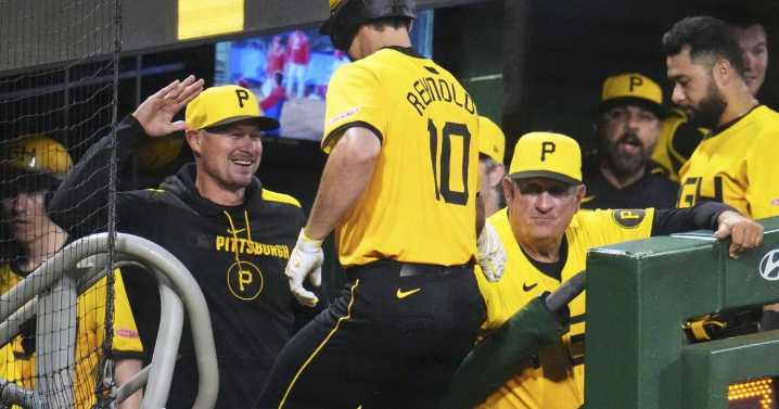 Frazier has 3 hits, scores winning run for Pirates