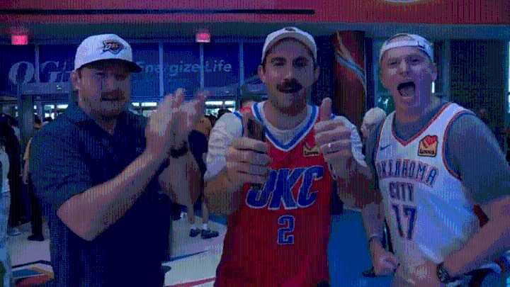 Fans pour into Paycom Center for Game 1 of NBA Finals