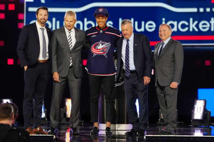 Blue Jackets’ Cayden Lindstrom Commits To Michigan State
