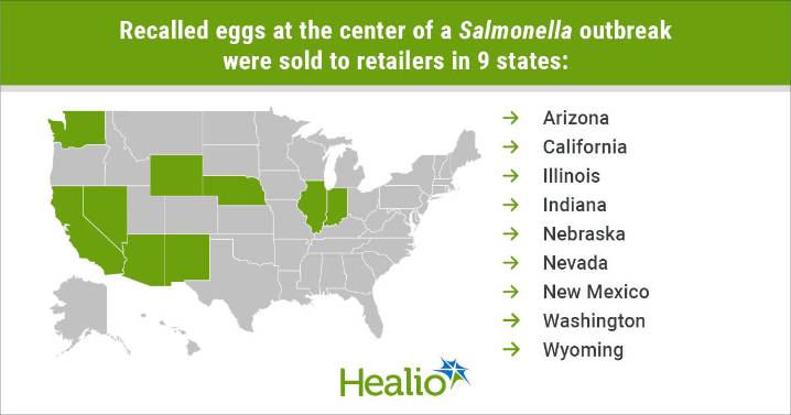 Another Salmonella outbreak linked to eggs hospitalizes more than 20