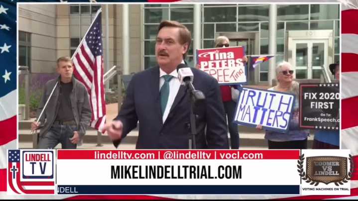 Mike Lindell Claims Satan Is Behind Stolen Elections