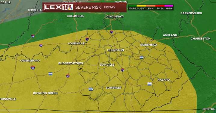 Strong to Severe Storms Inbound