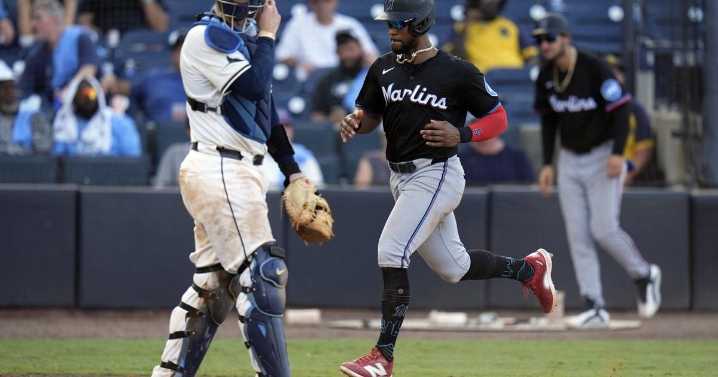 Hernandez gets go-ahead hit in 10th as Marlins outlast Morel, Rays 11