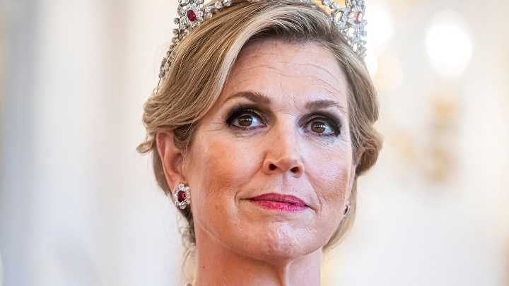 Queen Máxima of the Netherlands Sparkles In Rubies Dating Back to 1888 During State Visit