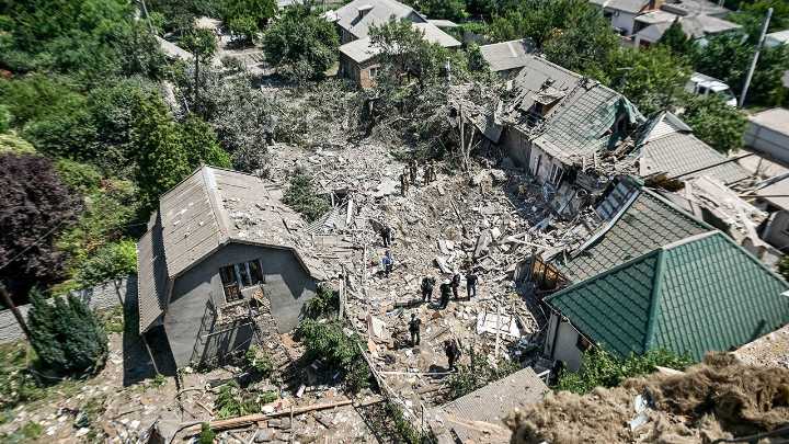 Russia launches 500 drones in largest attack of the war, Ukraine reports