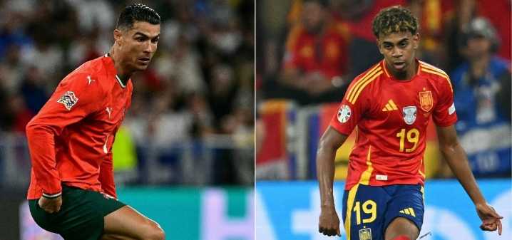 Cristiano Ronaldo-Lamine Yamal, choque de generaciones