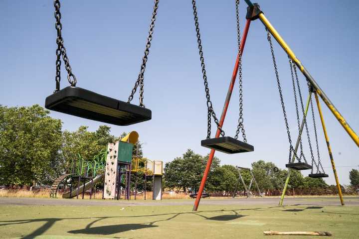 Playgrounds must be saved to stop children being ‘glued to screens’, MPs say