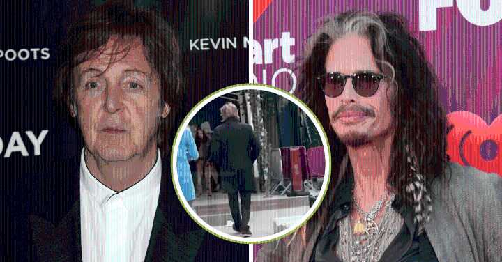 Paul McCartney And Steven Tyler Reunite On New York Streets In Surprise Rockstar Moment