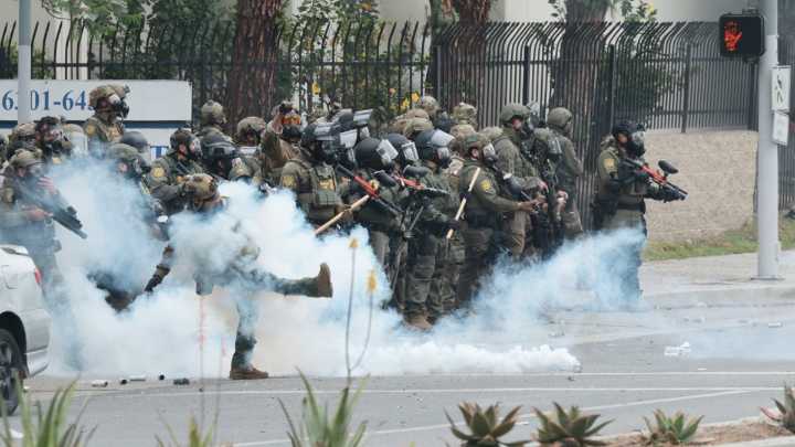 Trump sending National Guard to LA in response to anti