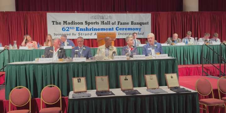 Five inducted to Madison Sports Hall of Fame; Johnson named Sportsman of the Year