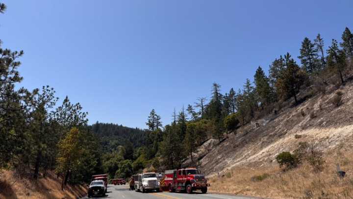 Wildfire ignites Friday in Santa Cruz Mountains