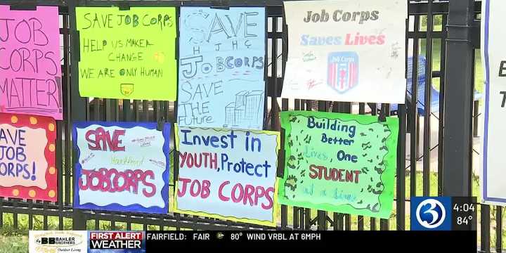 Students rally to save Job Corps locations in Connecticut
