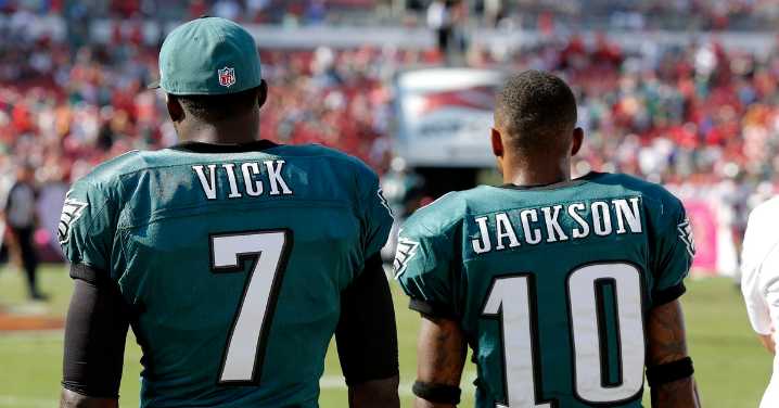 Michael Vick and DeSean Jackson will go head-to-head at The Linc in October