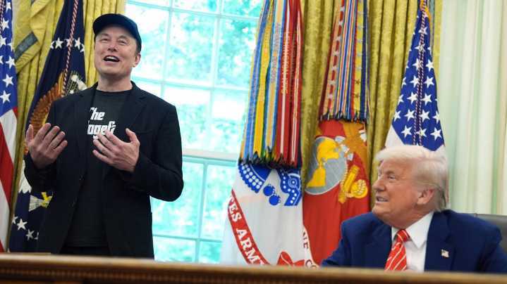 Trump gives Elon Musk an Oval Office sendoff, crediting him with 'colossal change'