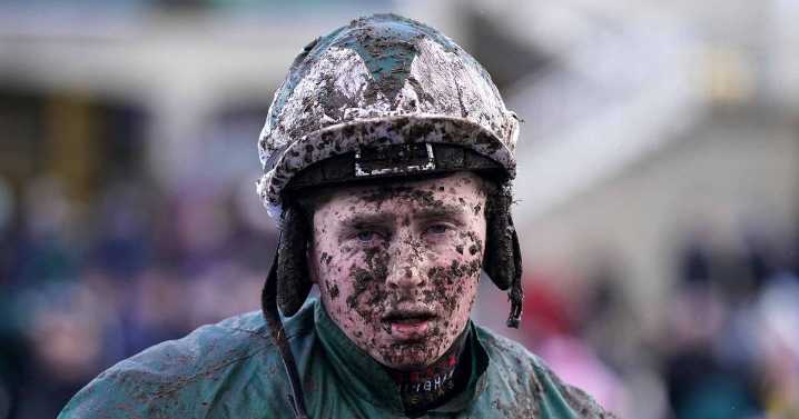 Jockey rushed to hospital after 'nasty' parade ring incident as racing delayed