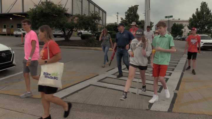 Bike Walk BG Duncan Hines Days cake walk