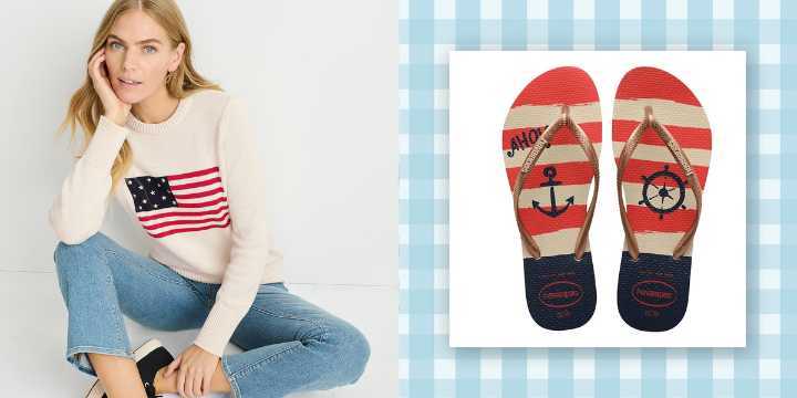 25 New England Summer Fashion Finds for Preppy, Patriotic Outfits