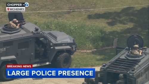 McHenry, Illinois news: Burglary suspect Patrick J. Anderson arrested after hours-long standoff at Venice Avenue home, police say