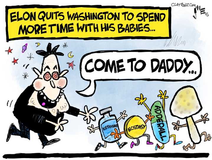 Cartoon: Who's your daddy?