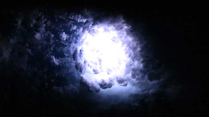 Lightning in space looks nothing like you would think…