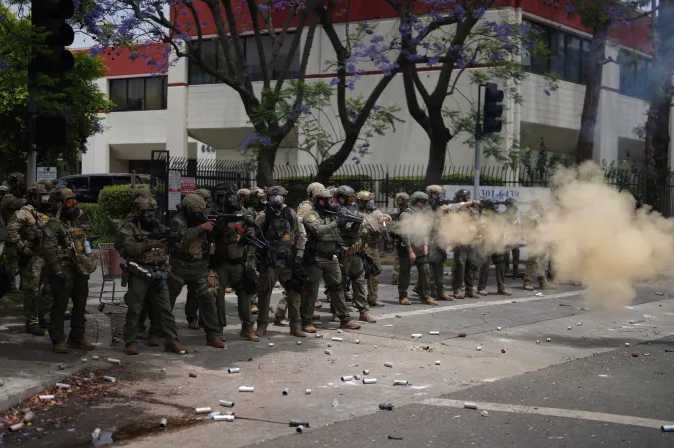 El DHS condenó las protestas por las redadas de ICE en Los Ángeles con serias acusaciones