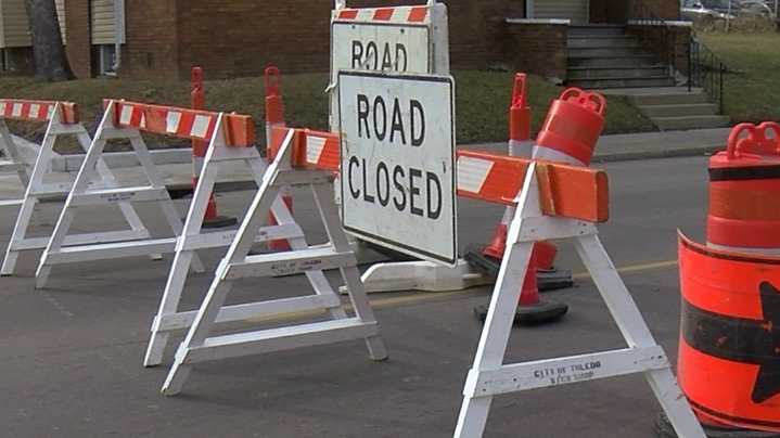 South Toledo road temporarily closed for week-long construction: See where to avoid backups