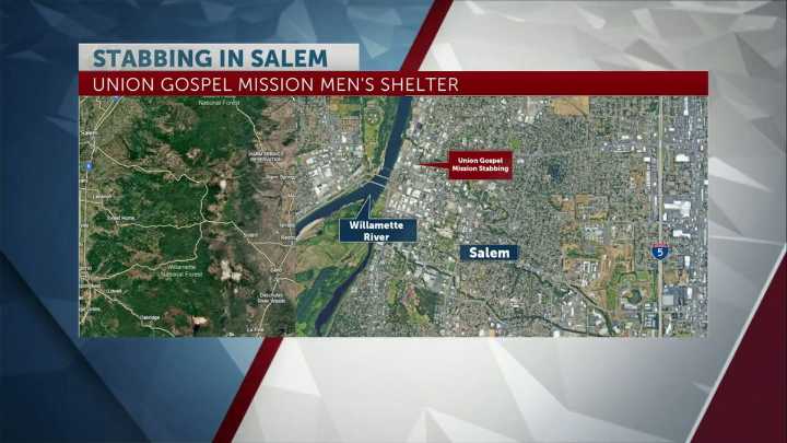 Bend man identified as suspect in mass stabbing at Salem shelter; 5 of 12 victims remain in critical condition