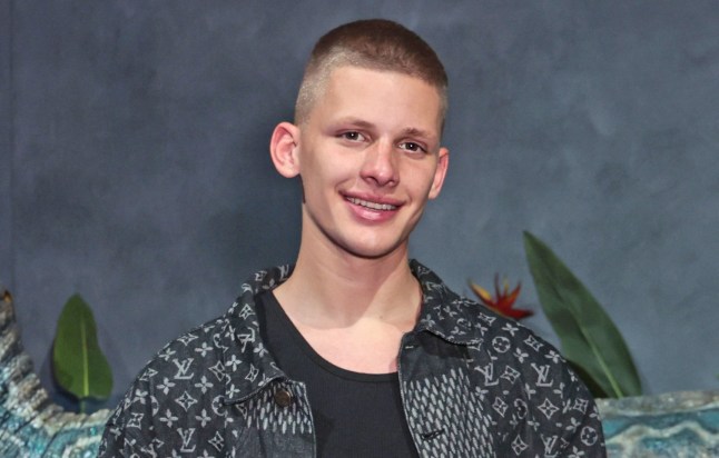 Freddy Brazier smiles in first appearance since announcing he’s entering rehab