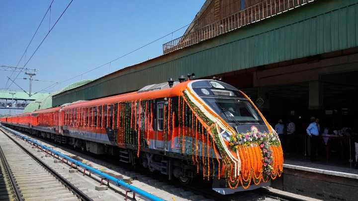 Modi inaugurates ambitious rail project connecting Kashmir to Indian plains