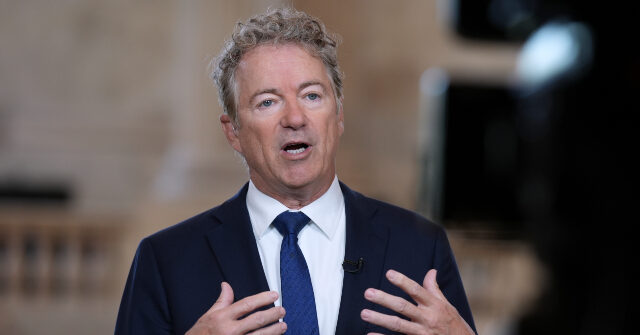 Exclusive--Sen. Rand Paul: My Goal Is Not to Stop Big Beautiful Bill, but 'Make It Better'