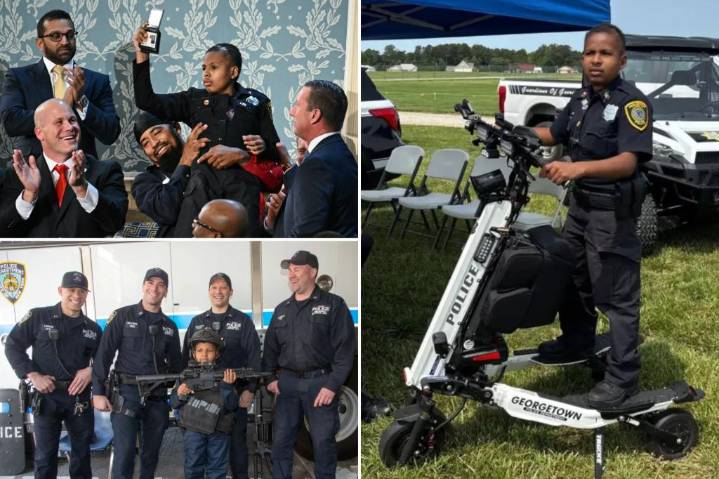 Trump honored honorary Secret Service Agents DJ Daniel dispells rumors of ICU hospitalization amid brain cancer battle