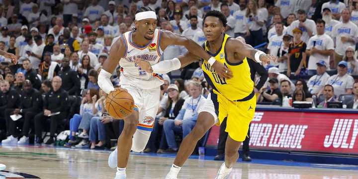 Thunder’s Shai Gilgeous-Alexander goes full Allen Iverson in NBA Finals debut
