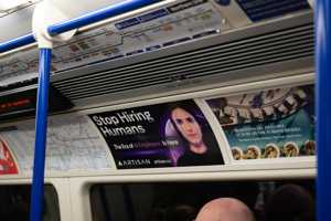 AI company’s offputting ads declare ‘Stop Hiring Humans’