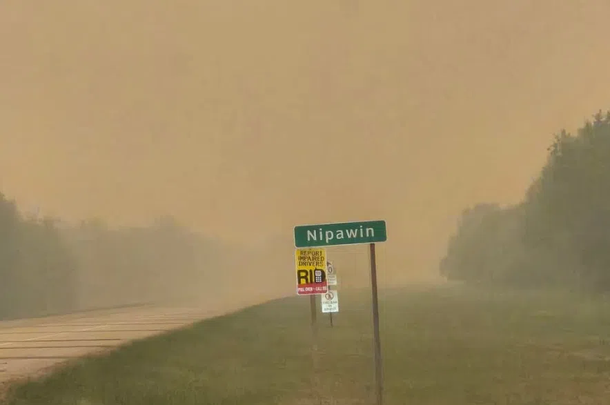 Air quality warnings from wildfire smoke issued in Saskatchewan