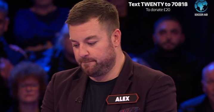 Alex Brooker comes close to tears on Deal Or No Deal Celebrity Special For Soccer Aid