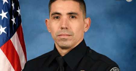Candlelight vigil takes place Friday for slain Baldwin Park Police Officer Samuel Riveros