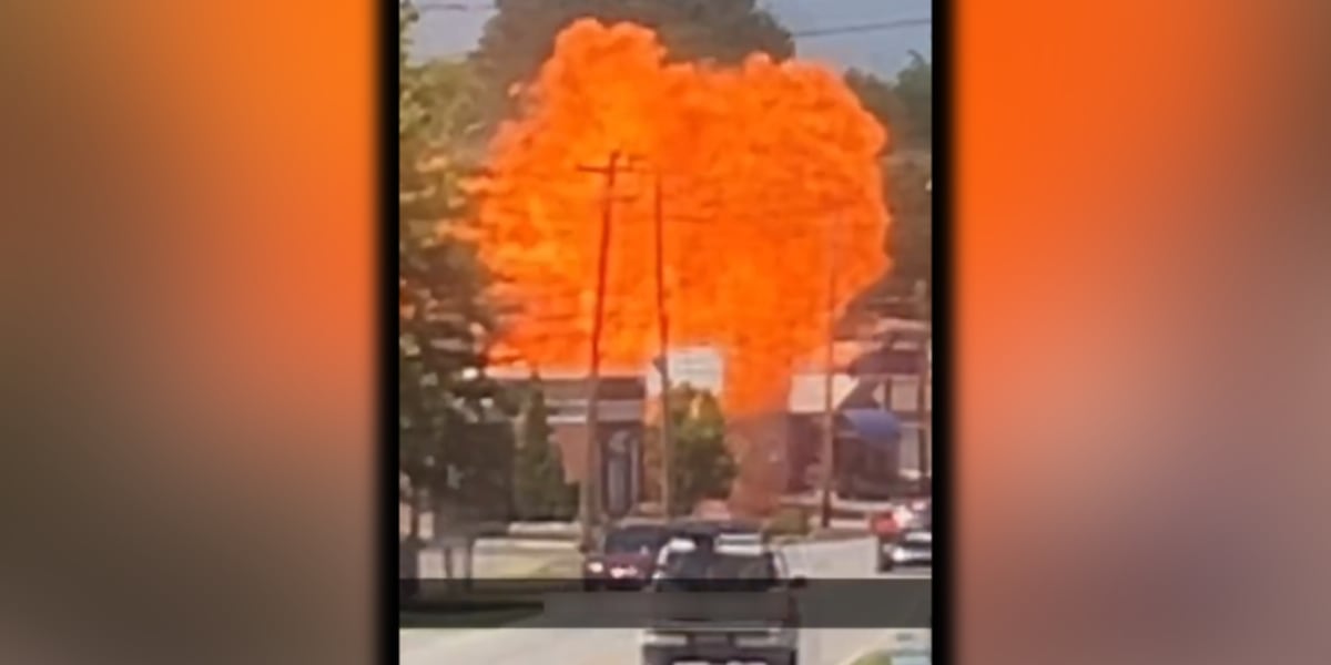 Dramatic video shows building explode in western North Carolina