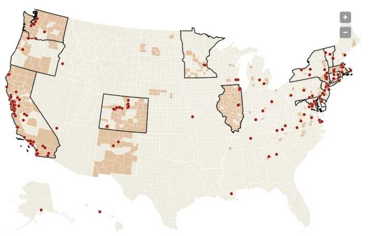 Map: Every ‘sanctuary jurisdiction’ in U.S. identified by Trump’s team, and what it got wrong about Oregon