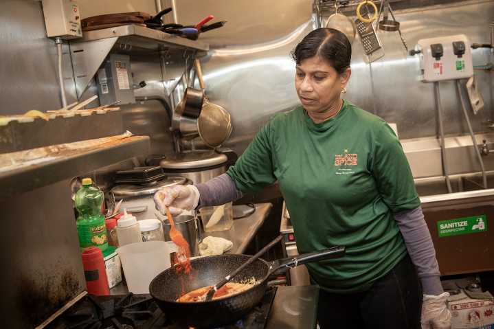 Island Spice food truck catches fire, rendered unusable, owner says