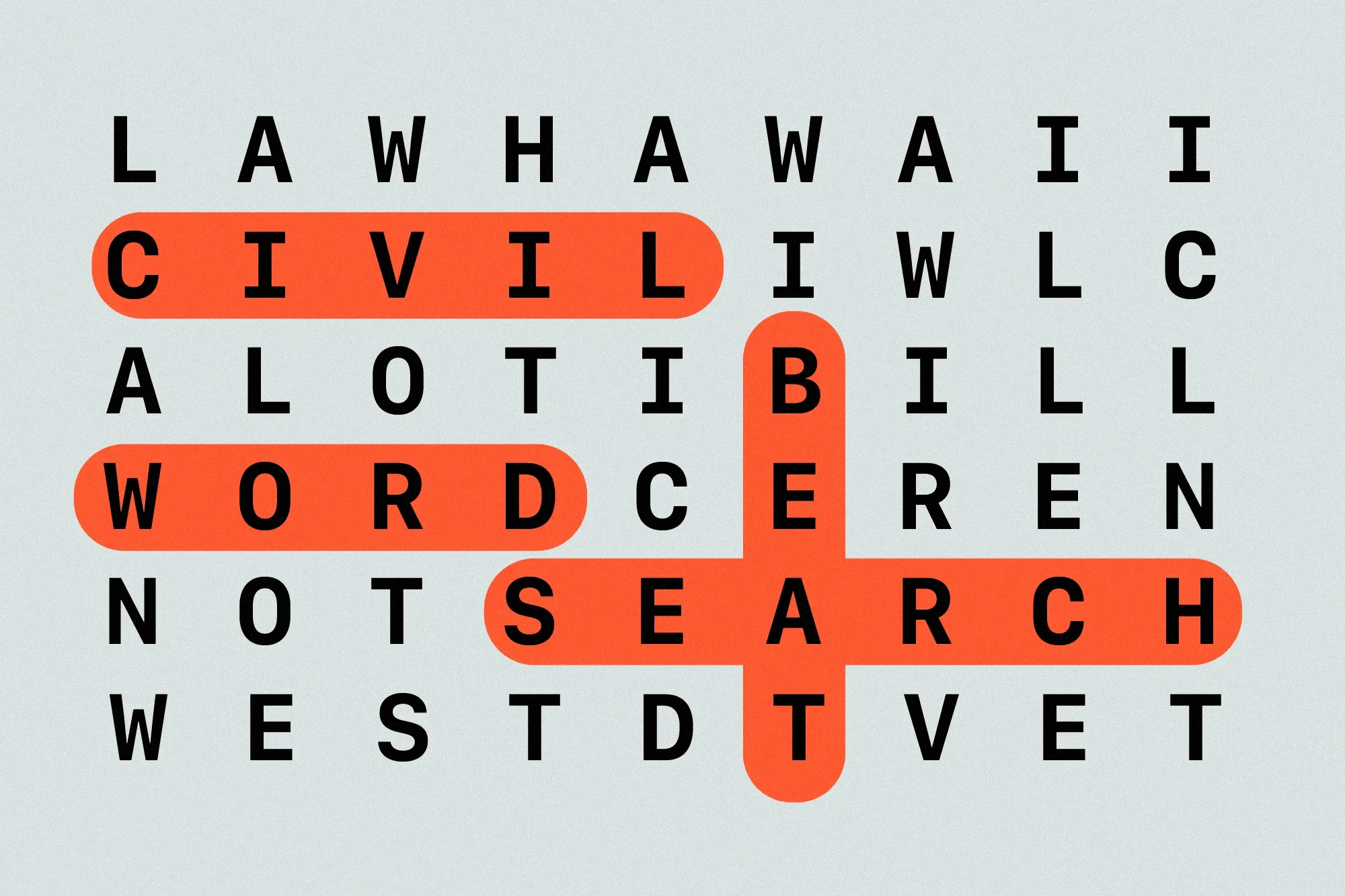 Word Search: State Capitals