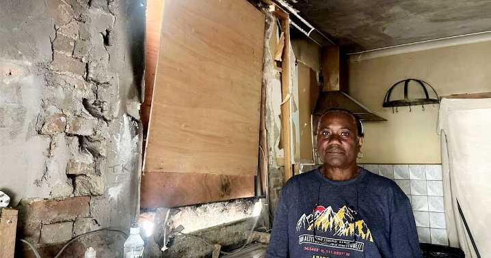 'Broken' woman's home destroyed in fire after bizarre freak accident